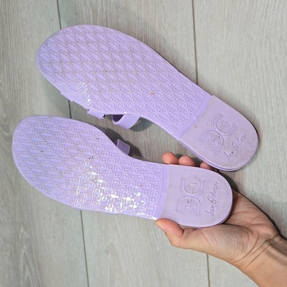 Sam Edelman Womens Bay Jelly Sandals Flats shoes sz 8 - Picture 10 of 12